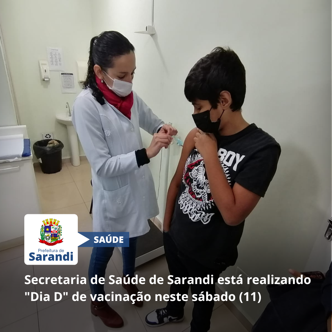 Secretaria de Saúde de Sarandi está realizando 